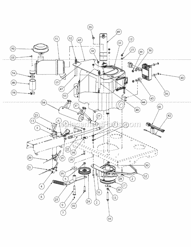 Honda Engine Assembly (Dec. 2003 & After) Diagram and Parts List for M54-HN 53BB5ETW750 Cub Cadet Sprayer
